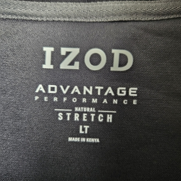 IZOD Men's Advantage Performance Full Zip Sweater Fleece Vest NWT Golf Outdoor - Picture 7 of 11